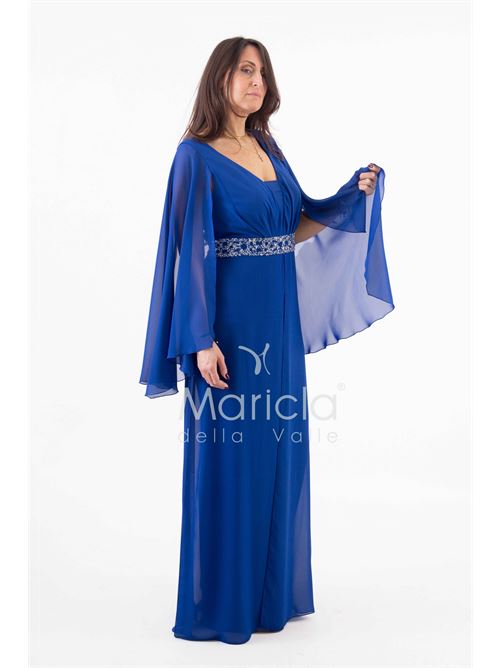 tuta con fascia strass PAOLA FORTI | PF105ROYAL